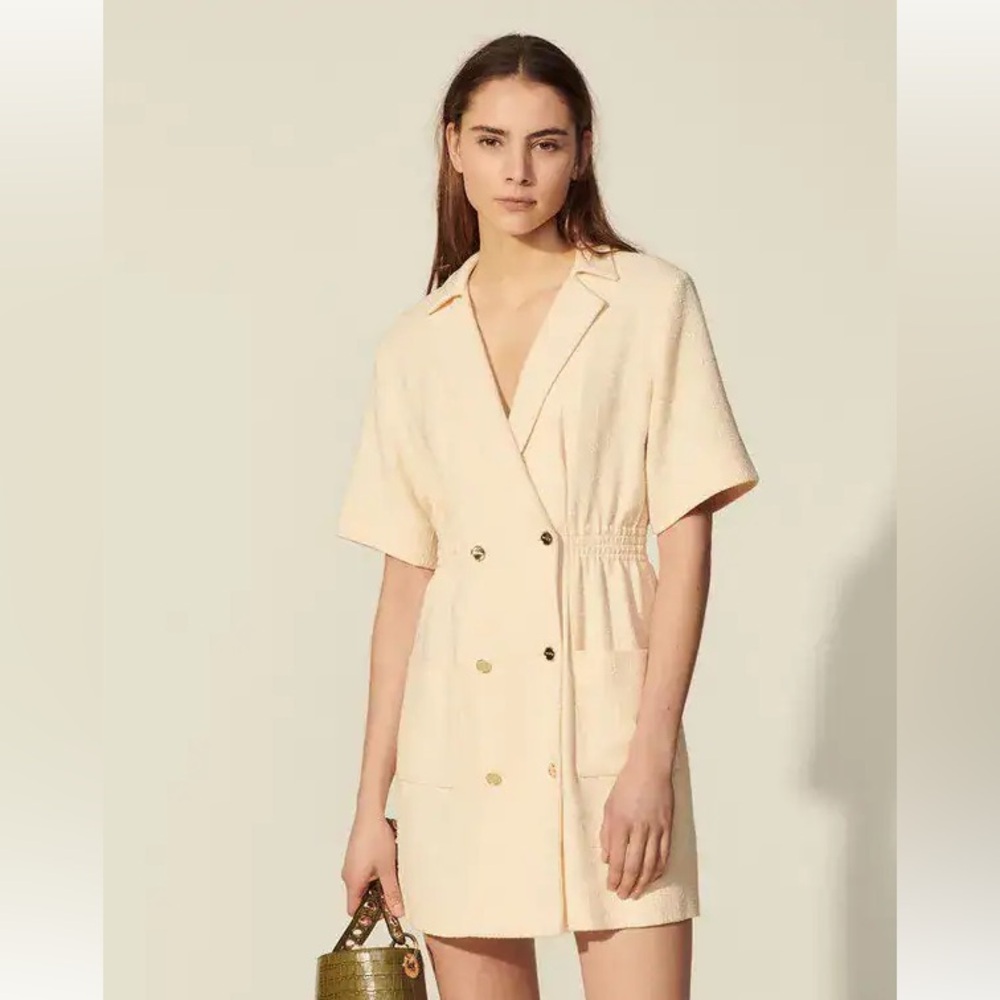 Sandro Short Sleeve Dress